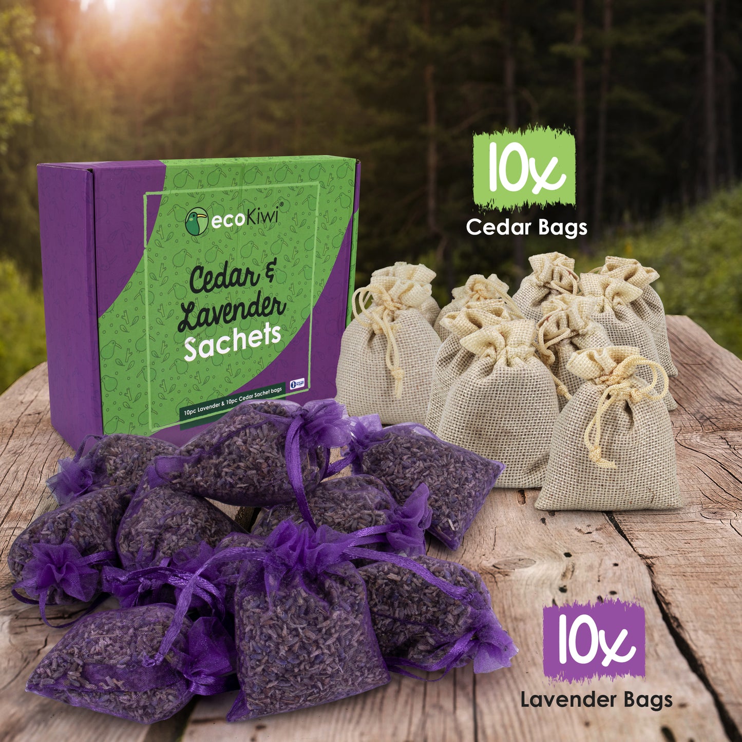 Lavender & Cedar Sachets