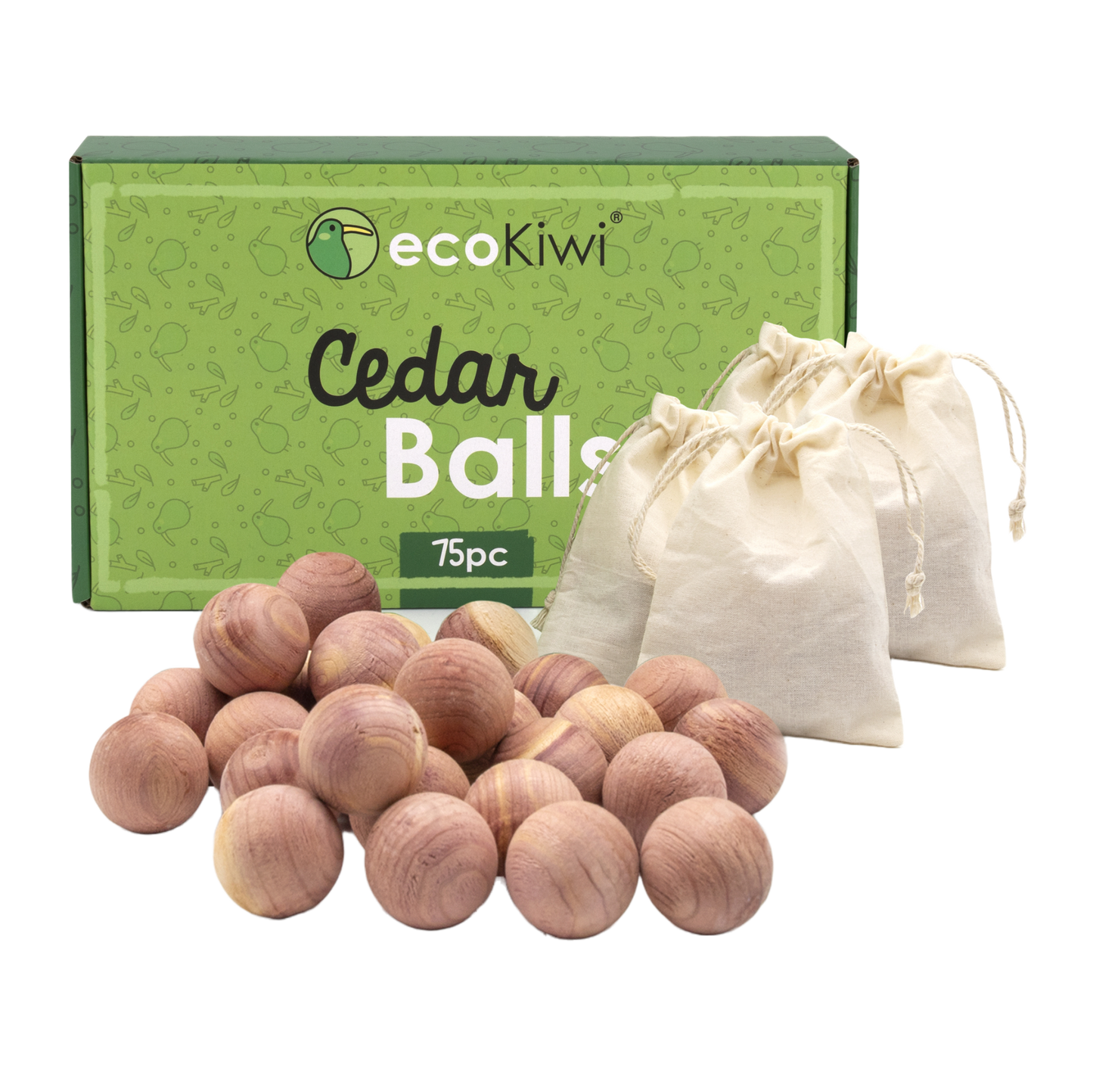 6 Moth Repellent Cedar Balls